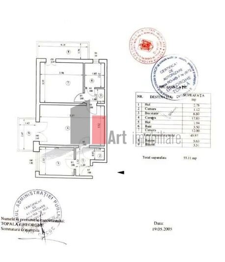 Titan, apartament 2 camere, 2 balcoane.
